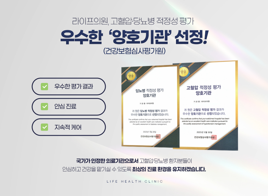 심평원 선정, 고혈압·당뇨 양호 의료기관